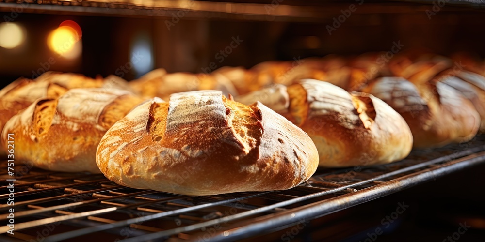 Fresh bread background with copy space Fresh bread background with copy space