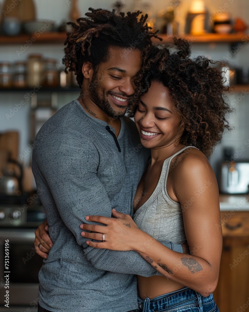 Fototapeta premium Joyful Kitchen Dance