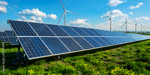 renew able energy source , solar penals on roof top

