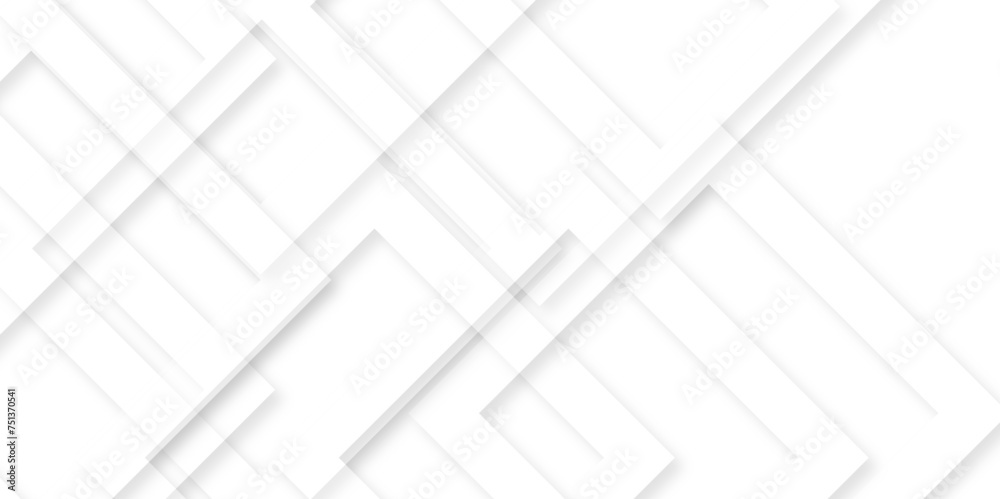 Modern geometrical dynamic and seamless abstract white background. Abstract background in white and gray shadows. Abstract geometric background Template for branding business technology concept design