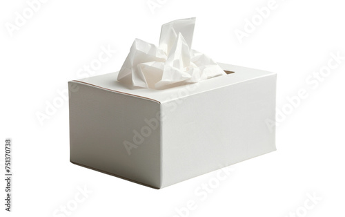 Stylish Tissue Boxes for Every Room On Transparent Background.