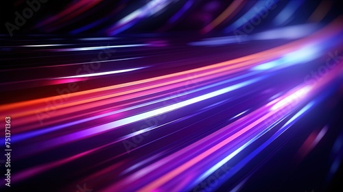 Futuristic technology abstract background with a glowing neon outline, tech background flat 