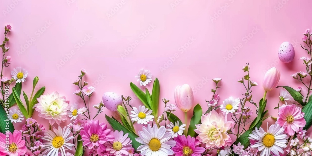 Fototapeta premium easter holiday background