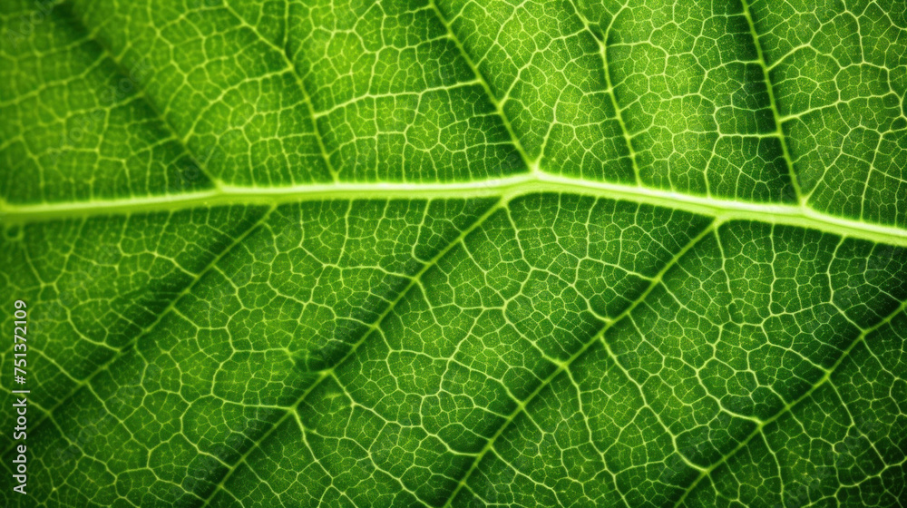 Green leaf macro Green leaf macro