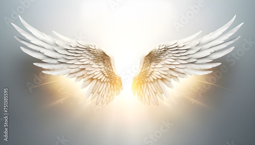golden angel wings