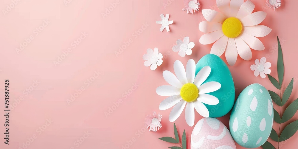 Fototapeta premium easter holiday background