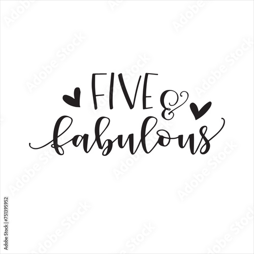 five fabulous background inspirational positive quotes, motivational, typography, lettering design