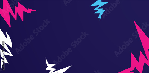 Jamshedpur, India - March 8 2024 abstract background for t20 2024 cricket vector poster