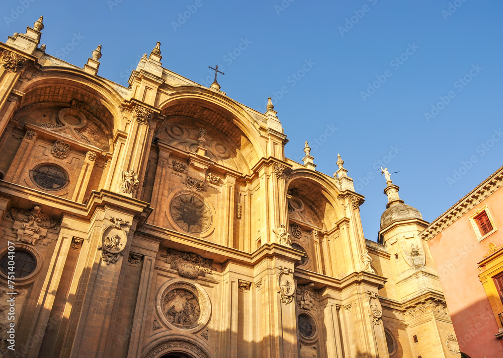 Granada cathedral of the Incarnation (Catedral de Granada) in Andalusia, Spain