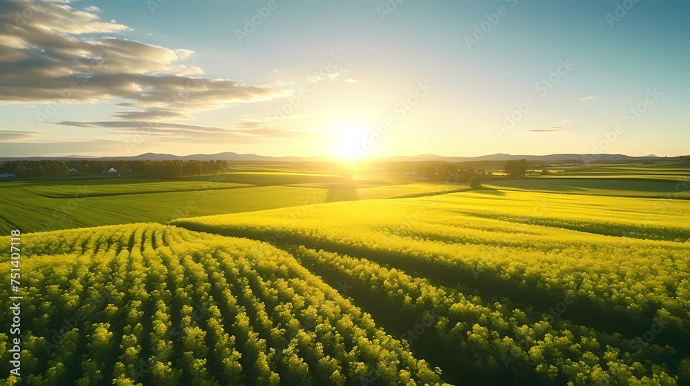 Top view of bright yellow rapeseed flowers field, perfect wallpaper Top view of bright yellow rapeseed flowers field, perfect wallpaper