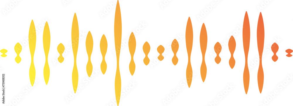 Sleek Blue Gradient Soundwave Sleek Blue Gradient Soundwave