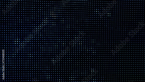 LED Screen Displaying an RGB Dot Pattern photo