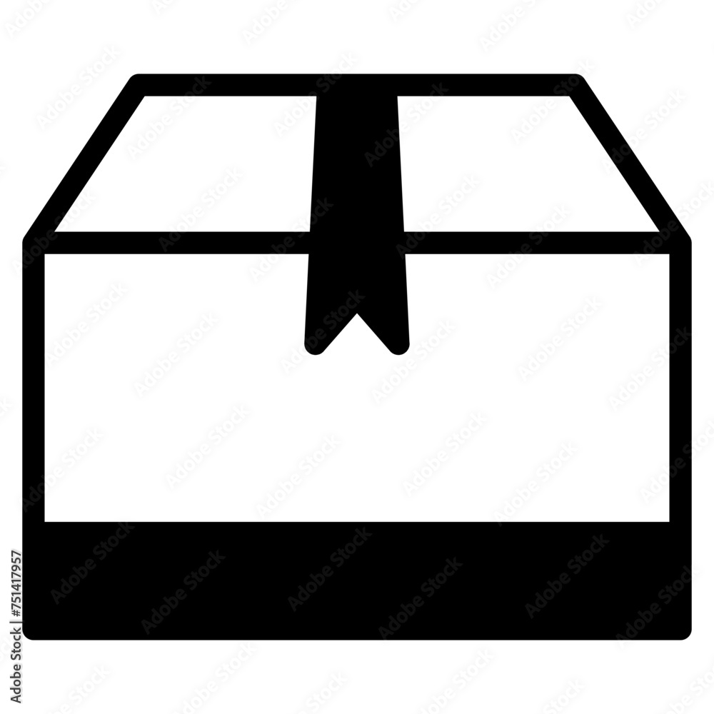 Box icon. Empty open shipping box or unboxing. Carton boxes icon. Stock vector. Vector illustration. Box icon. Empty open shipping box or unboxing. Carton boxes icon. Stock vector. Vector illustration.