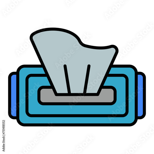   Wipes line filled icon