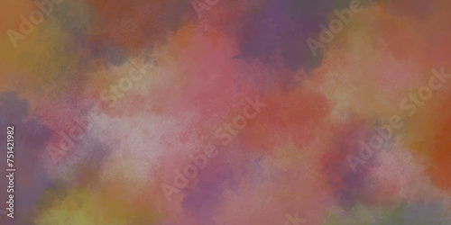 Abstract watercolor background. colorful sky with clouds. Abstract painting texture banner. Rainbow color sky background. Modern and creative wallpaper. Artistic background wallpaper design.