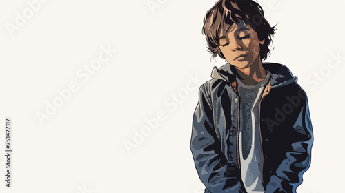 illustration of boy
