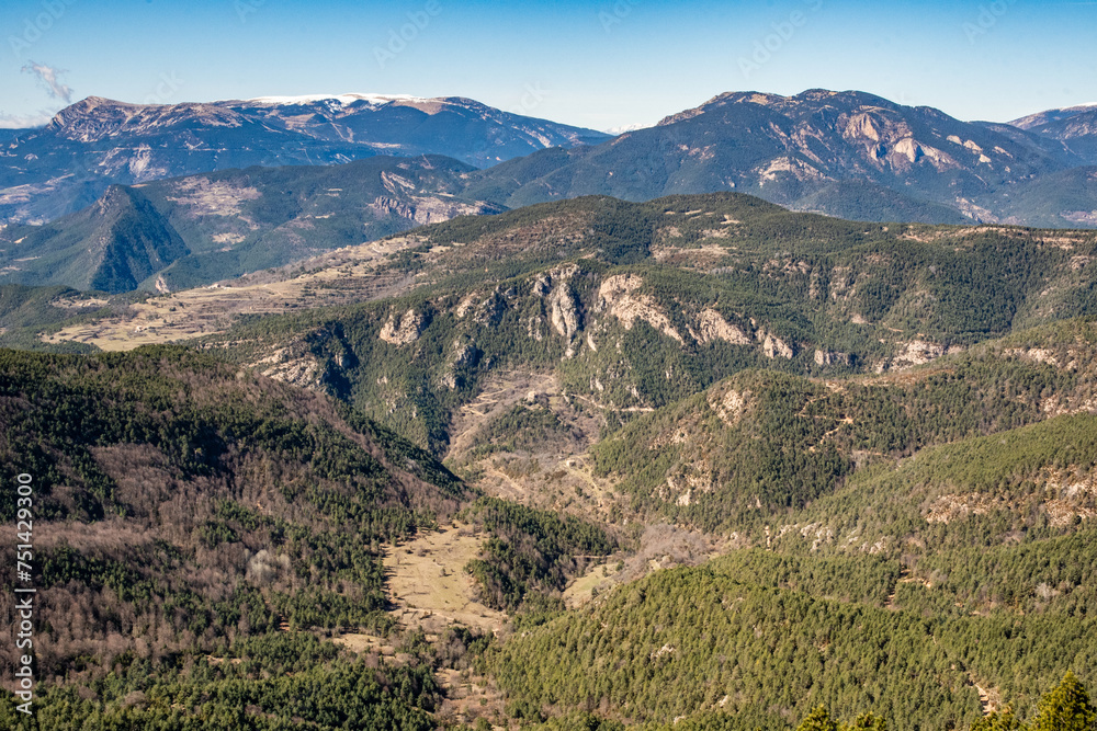 Naklejka premium Spain - Catalonia - Mountains