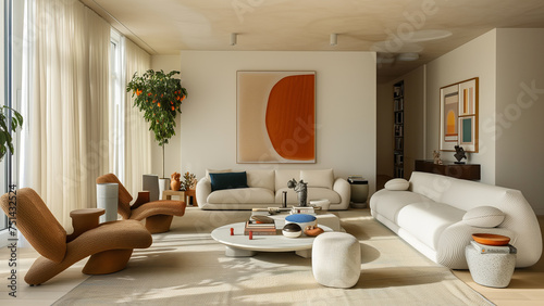Vibrant Vignette: The Colorful Living Room Art © 대연 김