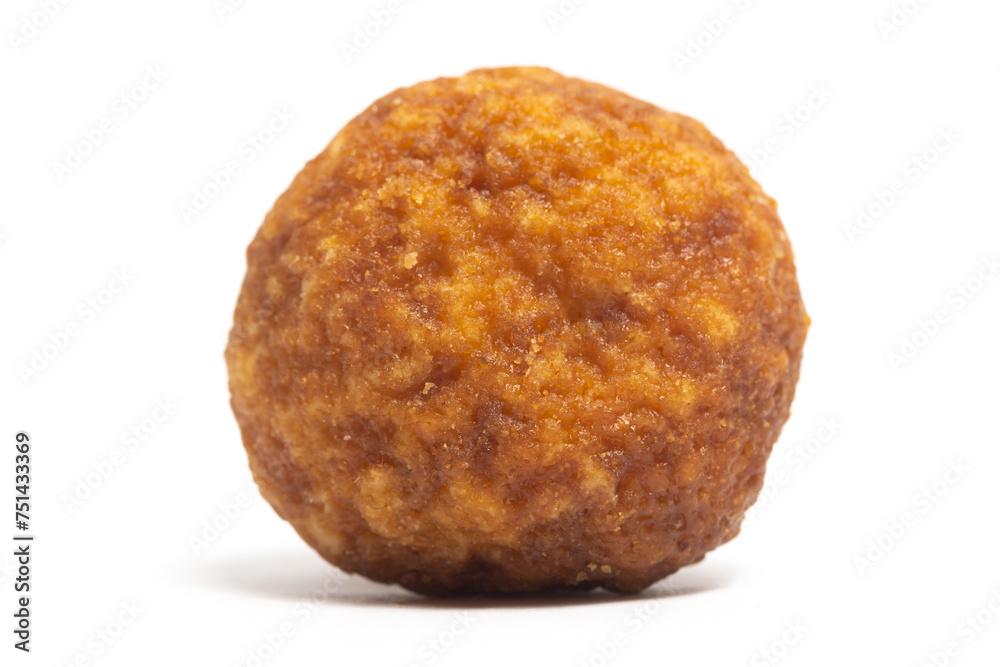Fototapeta premium Palm cheese cookies front view isolated on white background clipping path