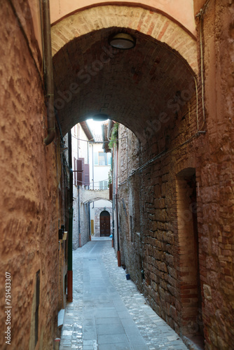 Historic buildings of Foligno  Umbria  Italy