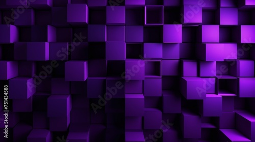 Purple square background, versatile and dynamic, adds a pop of color