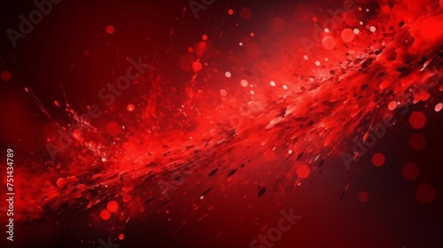 A red background color infused with energy, passion, and excitement