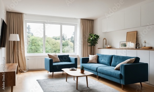  living room interior with couch  © Arhitercture