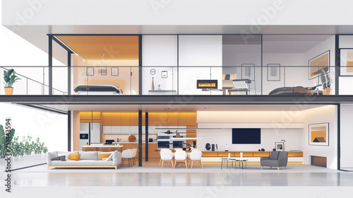 Sleek and Modern Minimalist Home Interior