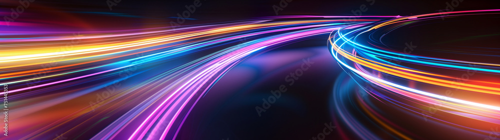 Colorful Curves: The Neon Hyperbolas Colorful Curves: The Neon Hyperbolas