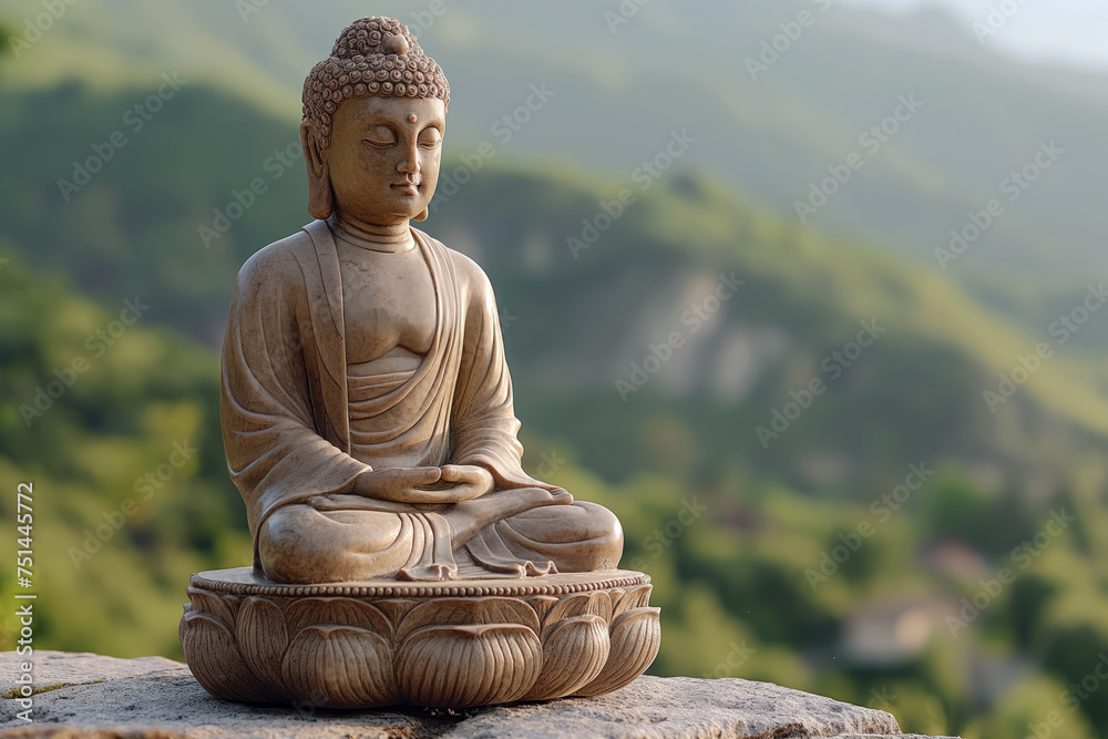 Fototapeta premium Buddha Figur