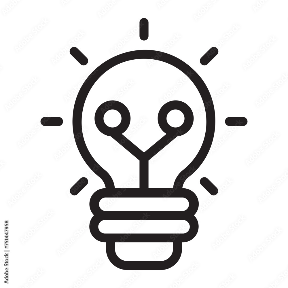 idea line icon idea line icon