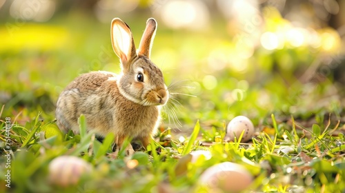 Create an image with a simple Easter-themed background 