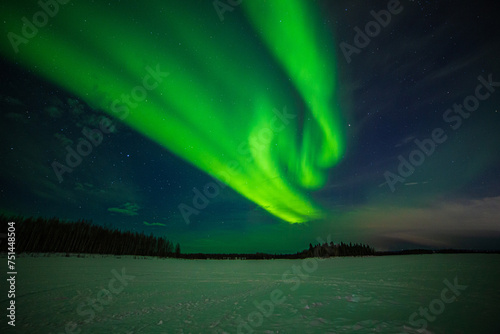 Northern Lights over the Ice