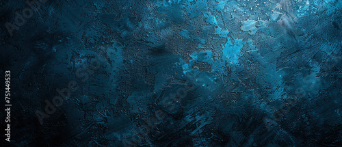Textured Blue Abstract Background with Scratches