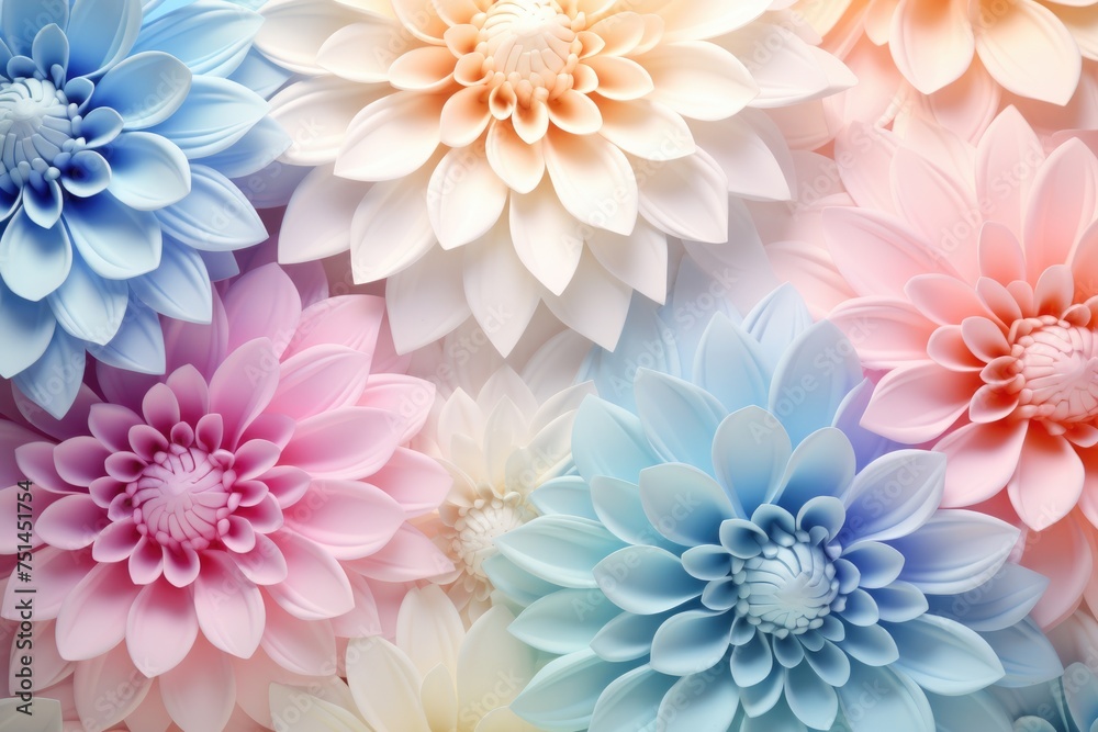 background with flowers in soft pastel colors. background with flowers in soft pastel colors.