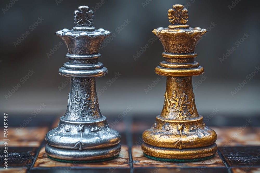 chess pieces floating above the table. knight horse isolated on luxury green emerald collage with black and white chess pieces. Generative AI. chess pieces floating above the table. knight horse isolated on luxury green emerald collage with black and white chess pieces. Generative AI.