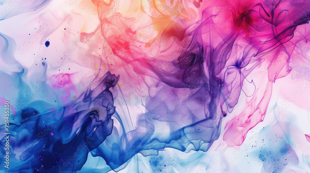 Fototapeta premium abstraction watercolor style