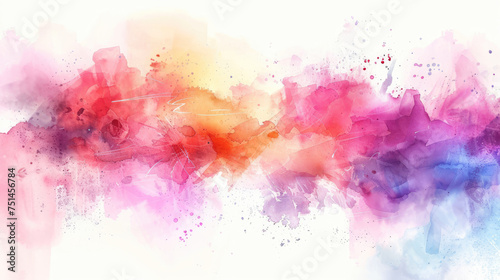abstraction watercolor style 