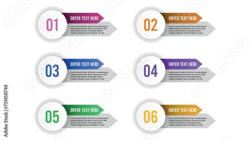 Set of infographics elements visual design 3d points can be used in business reports, data collection product infographics User selling points