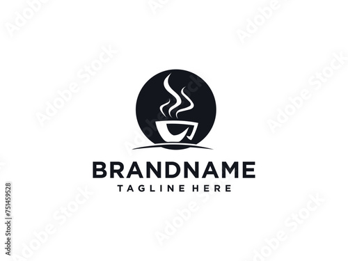 coffee cup logo in vector style