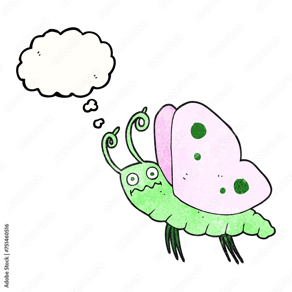 thought bubble textured cartoon funny butterfly thought bubble textured cartoon funny butterfly