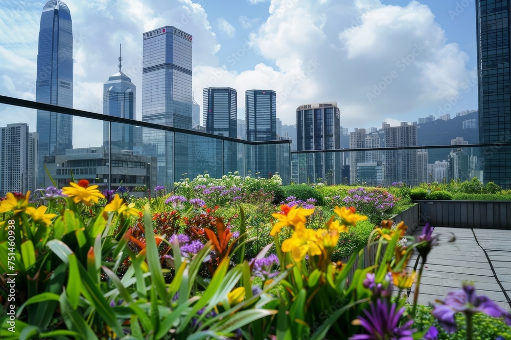 Rooftop Garden. Lush rooftop garden oasis with vibrant greenery, providing urban dwellers with a serene and sustainable retreat. Rooftop Garden. Lush rooftop garden oasis with vibrant greenery, providing urban dwellers with a serene and sustainable retreat.