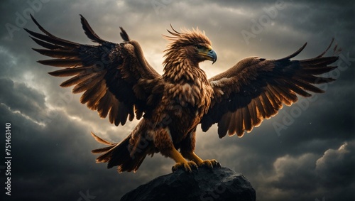 eagle in flight © Sohaib