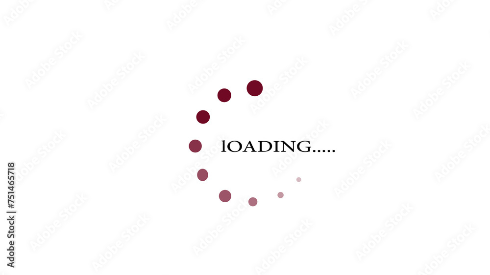 loading icon illustrations isolated with white background