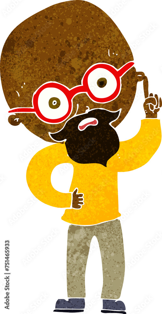 Fototapeta premium cartoon old man