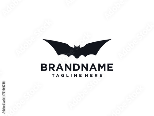 bat vector icon logo template illustration design