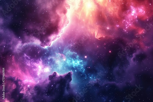 Galactic wonderland showcases captivating cosmic spectrum