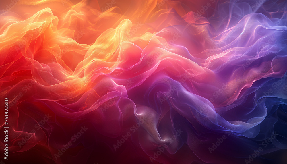 Fototapeta premium Fluidity in Motion Abstract Background