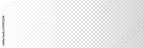 Blended  black line square on white for pattern and background,  Abstract geometric texture collection design. 