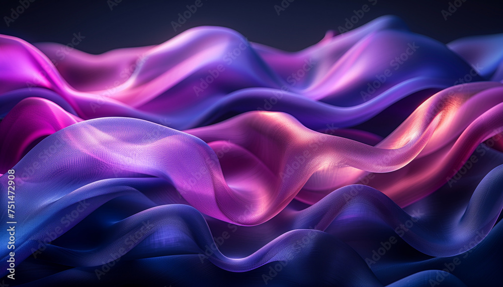 Fototapeta premium Fluidity in Motion Abstract Background